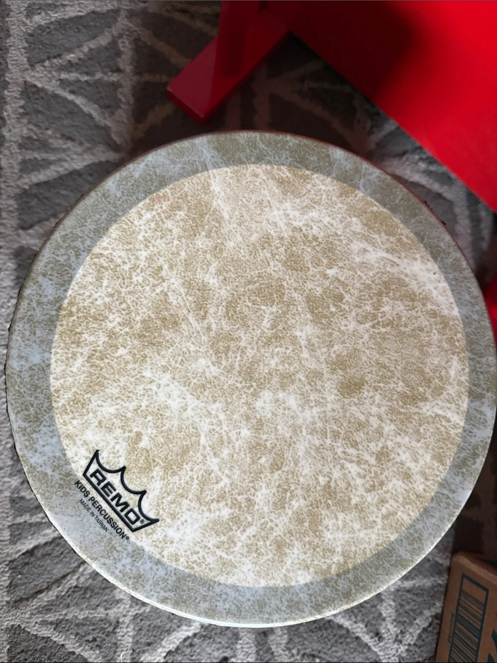 Kids Percussion Remo Drum - jungle design